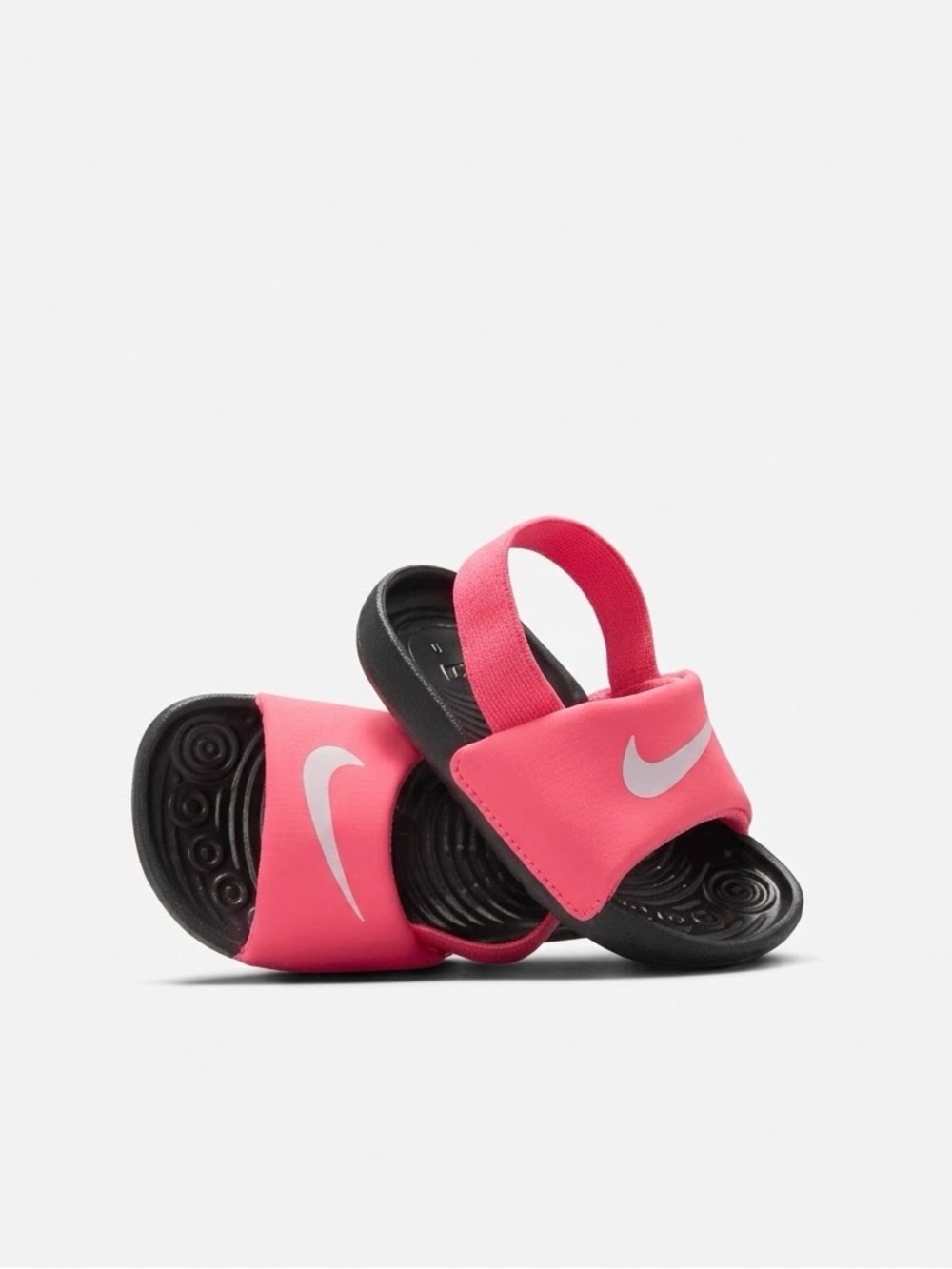 Nike Toddler Kawa Slides Pink & Black Size 6C